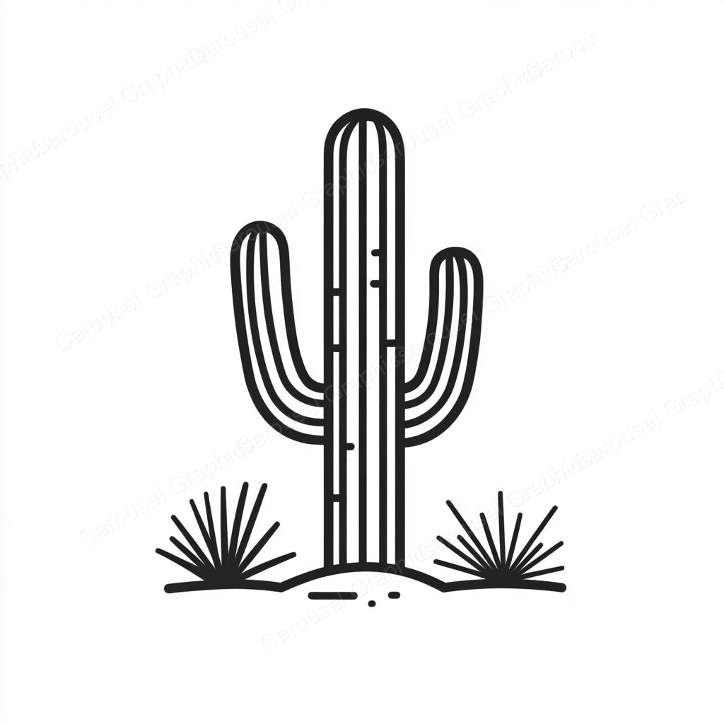 Cactus Vector Graphic preview