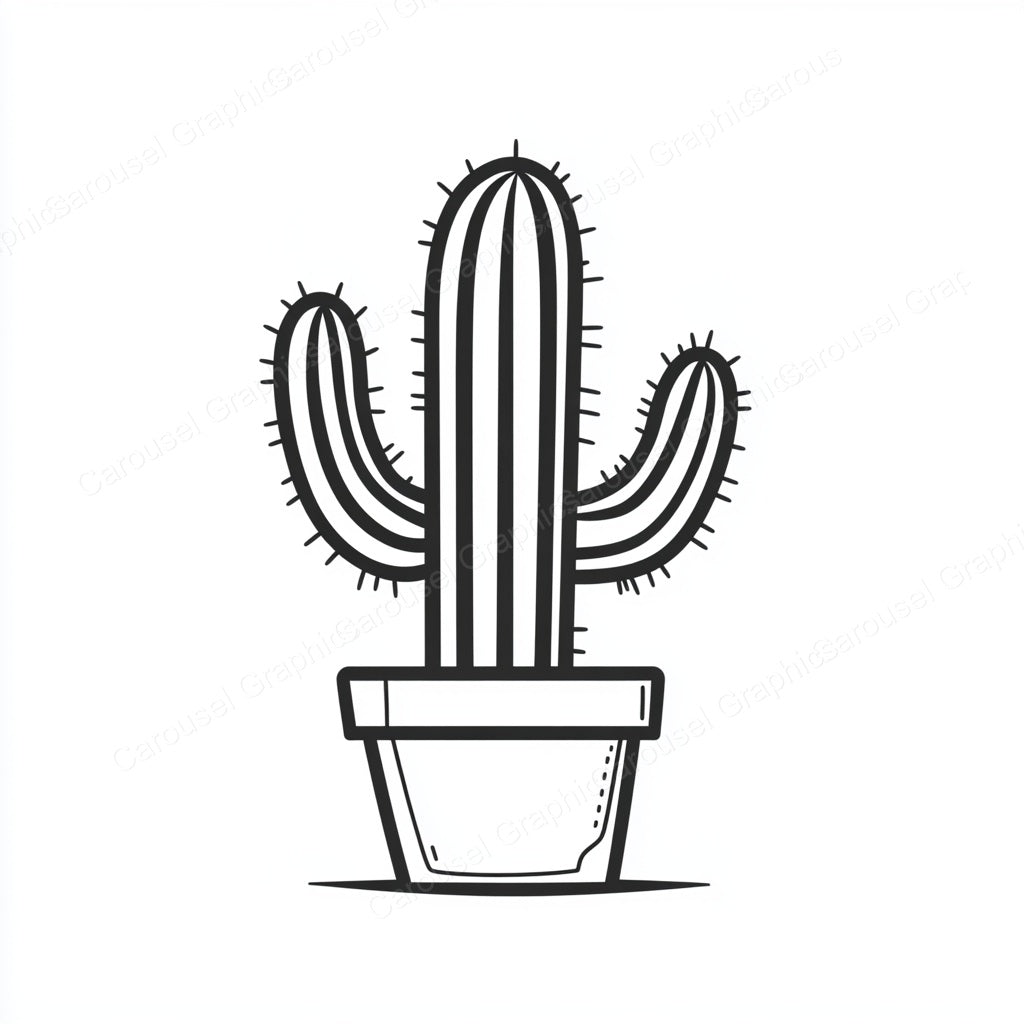 Cactus Vector Graphic preview