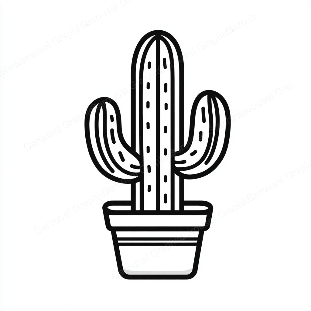 Cactus Vector Graphic preview