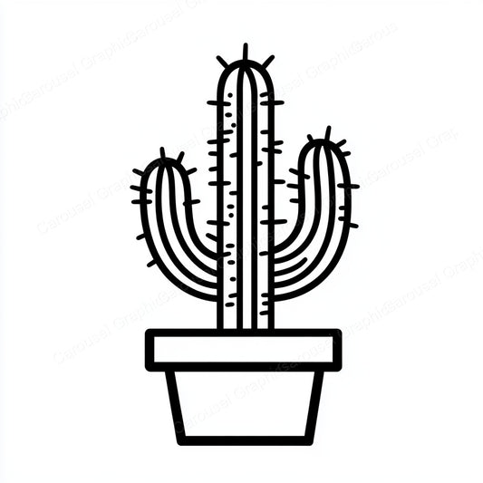 Cactus Vector Graphic preview
