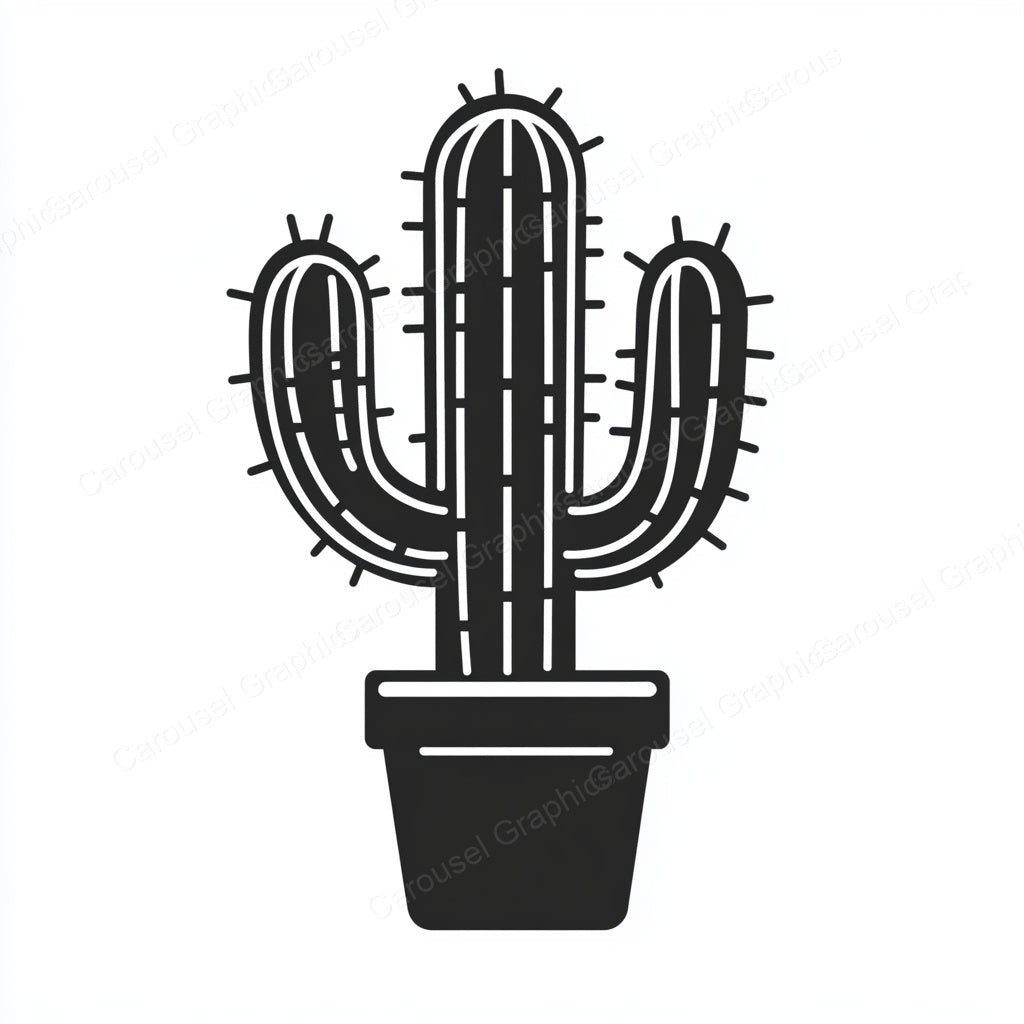Cactus Vector Graphic preview