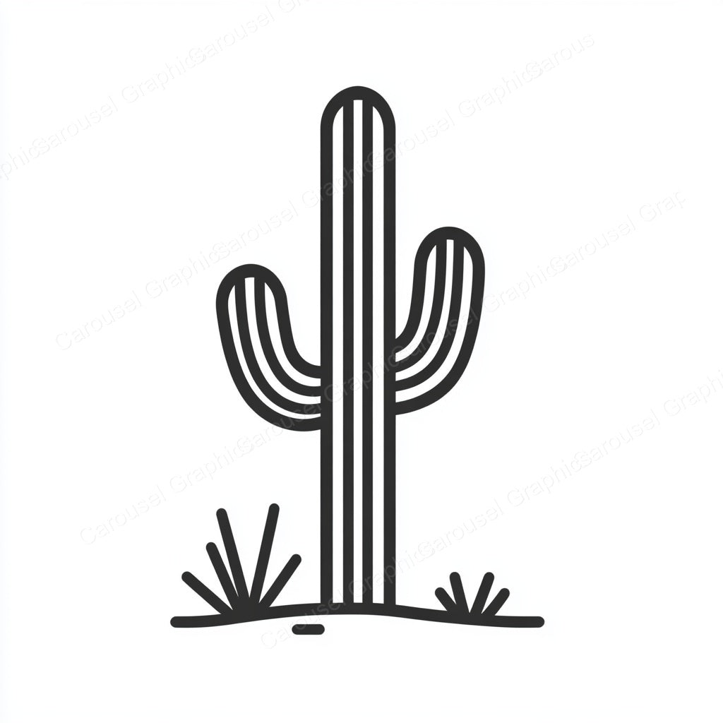 Cactus Vector Graphic preview