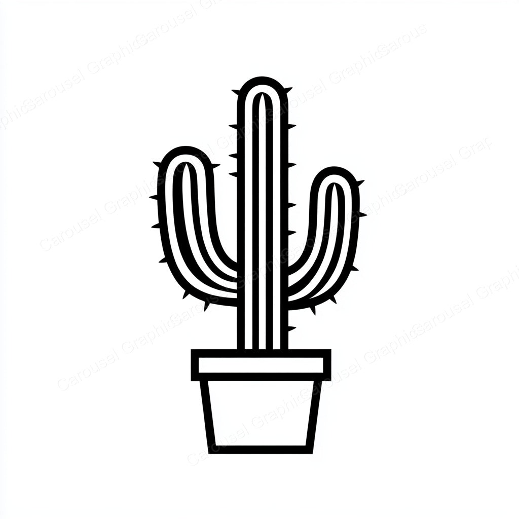 Cactus Vector Graphic preview
