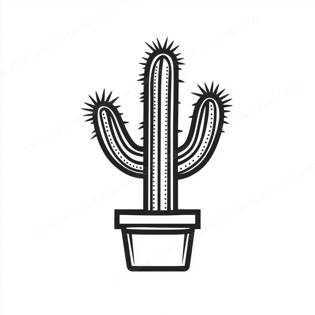 Cactus Vector Graphic preview