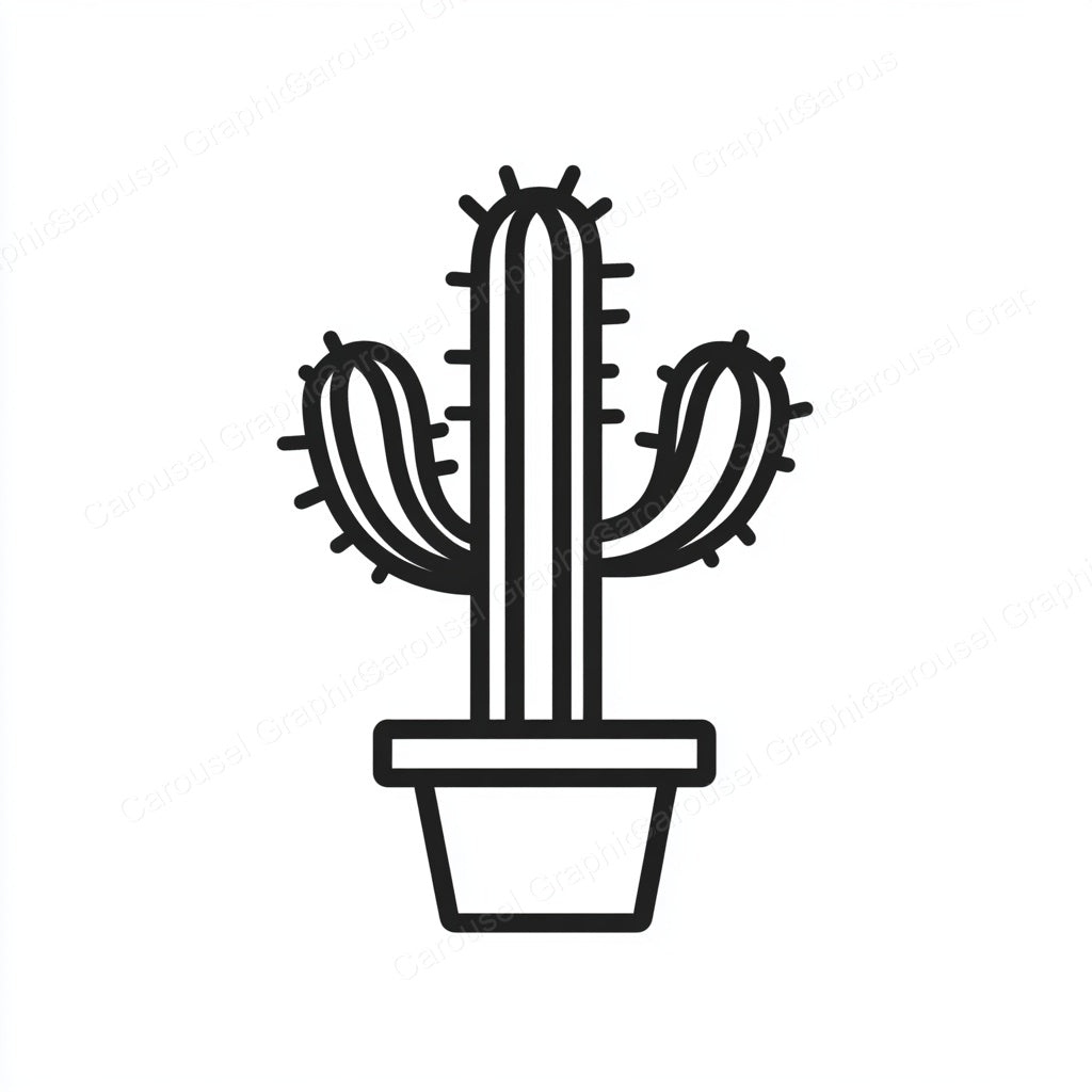 Cactus Vector Graphic preview
