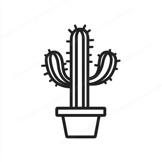 Cactus Vector Graphic preview