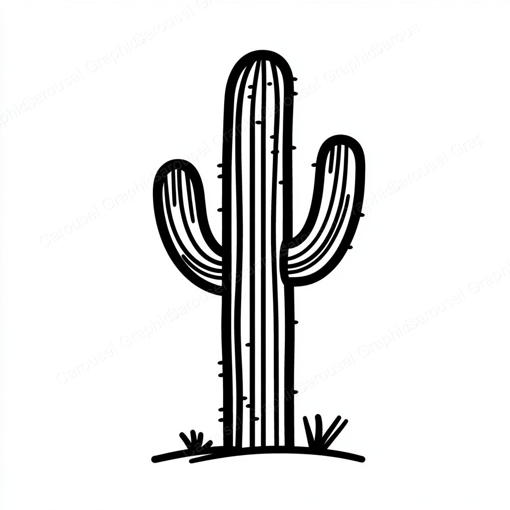 Cactus Vector Graphic preview