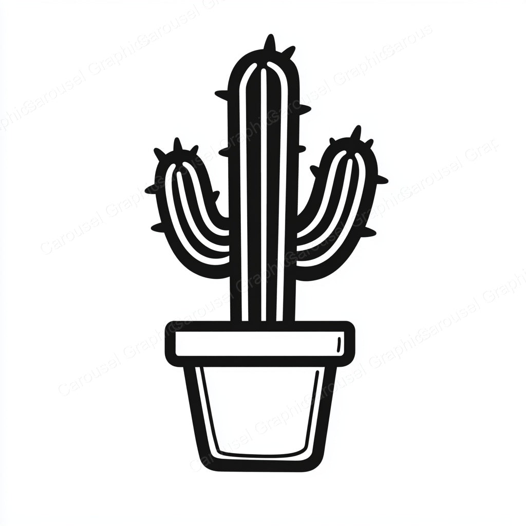 Cactus Vector Graphic preview