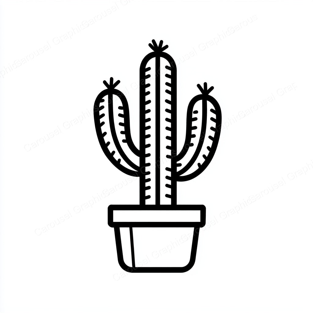 Cactus Vector Graphic preview