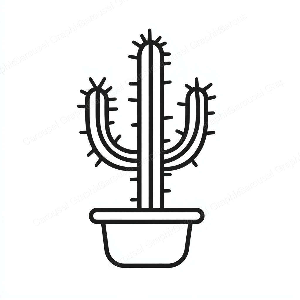 Cactus Vector Graphic preview