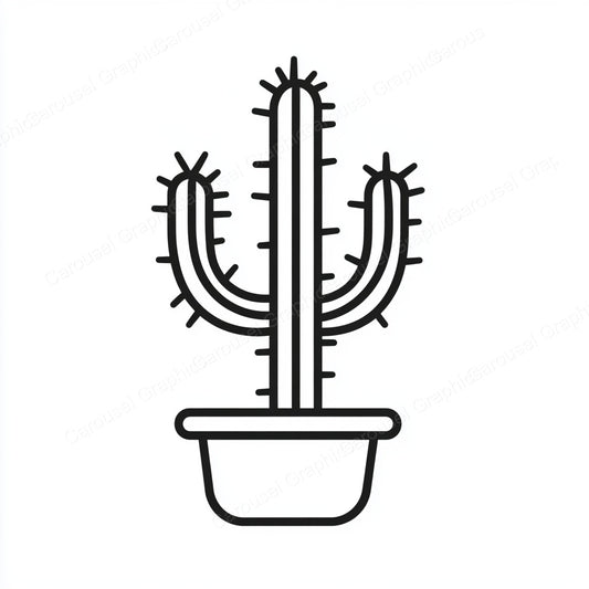 Cactus Vector Graphic preview