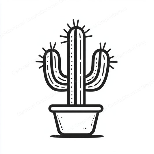 Cactus Vector Graphic preview