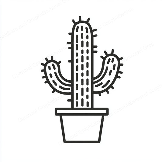 Cactus Vector Graphic preview