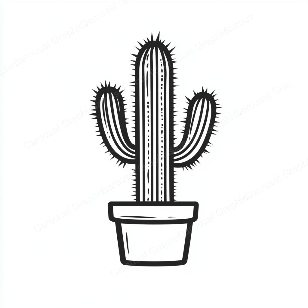 Cactus Vector Graphic preview