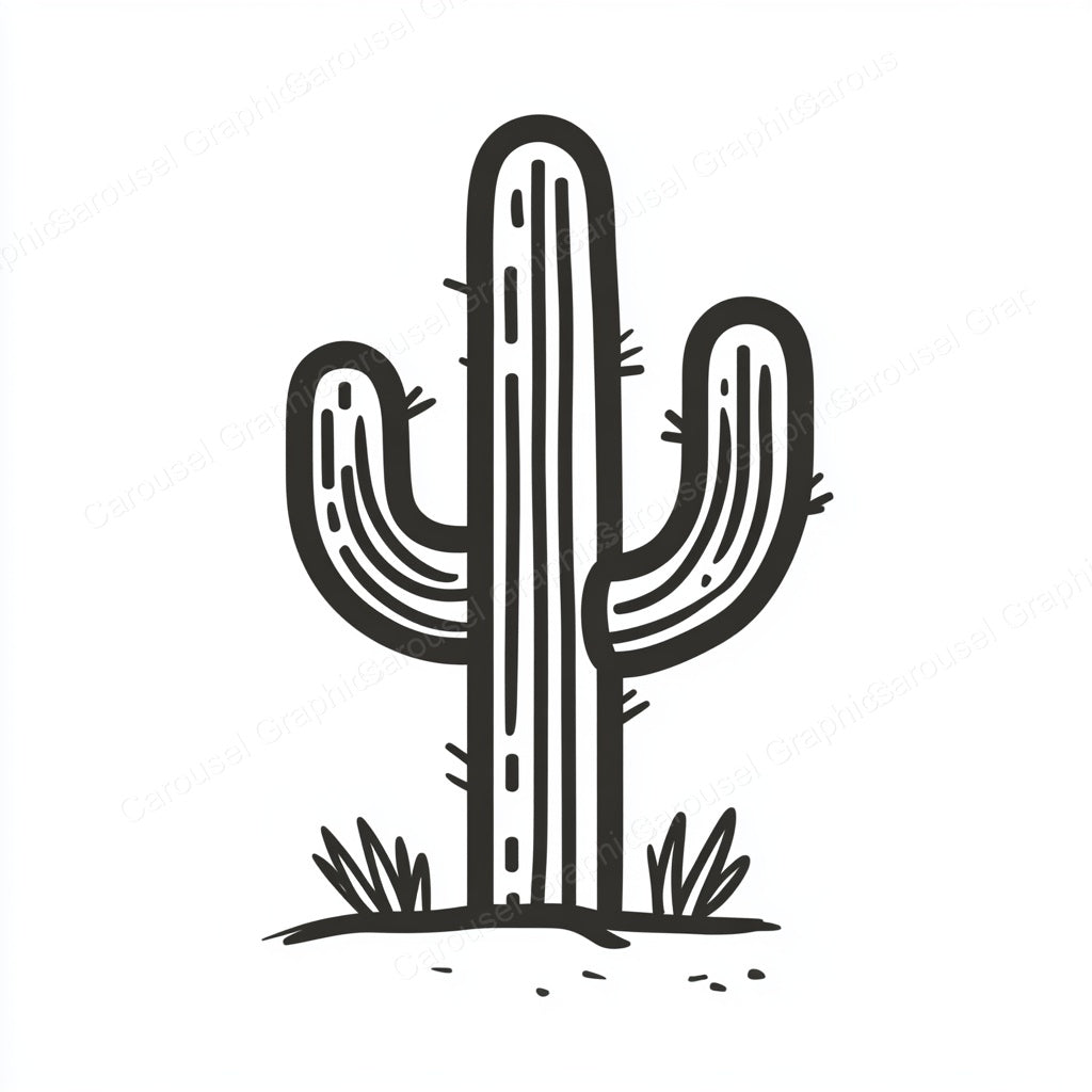 Cactus Vector Graphic preview