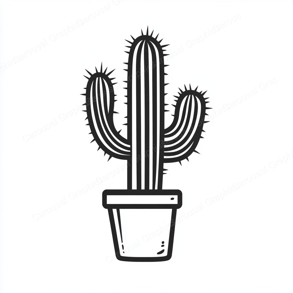 Cactus Vector Graphic preview