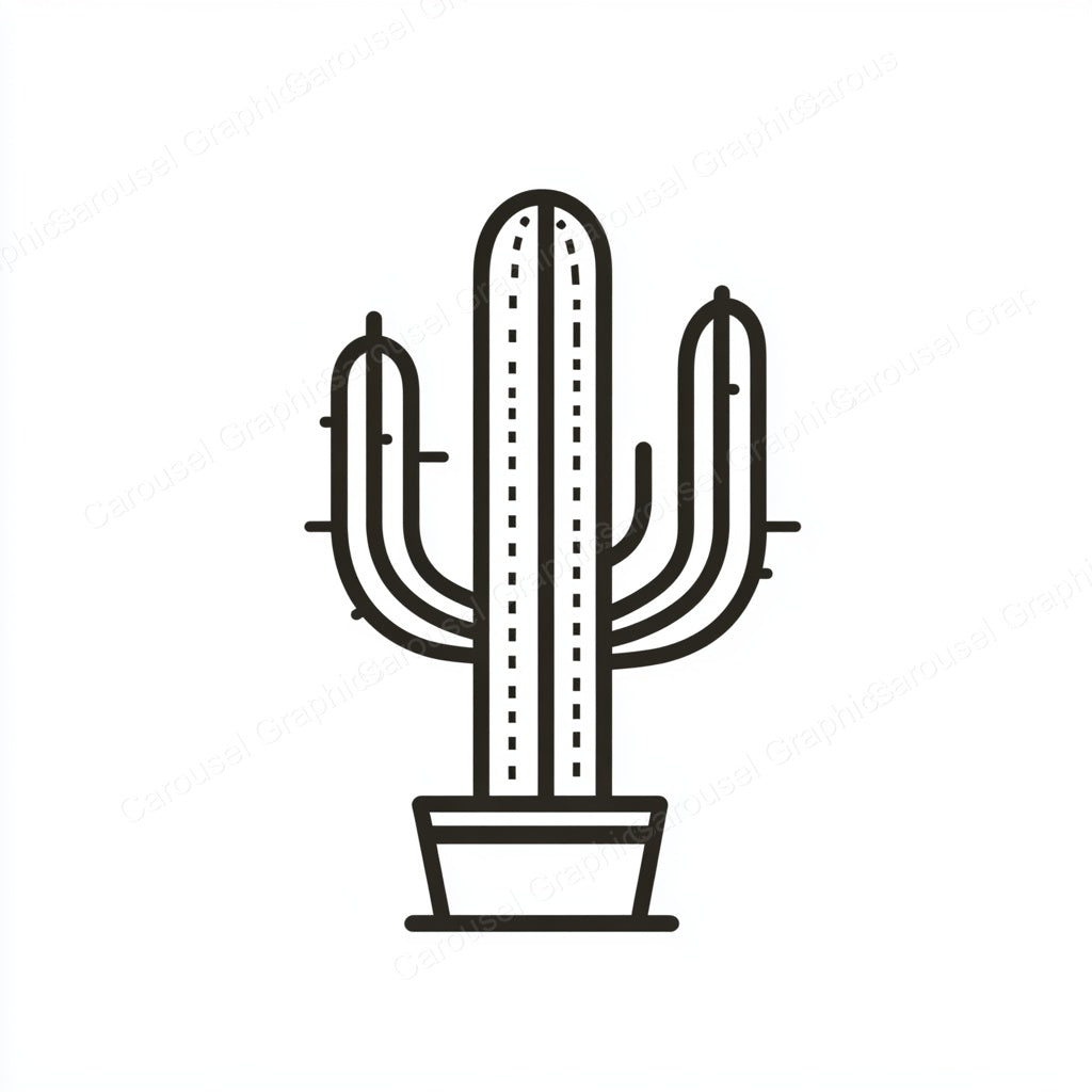 Cactus Vector Graphic preview