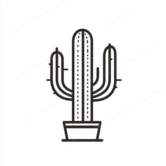 Cactus Vector Graphic preview