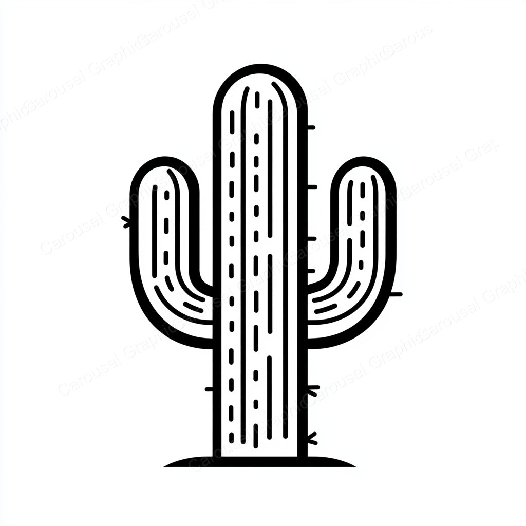 Cactus Vector Graphic preview