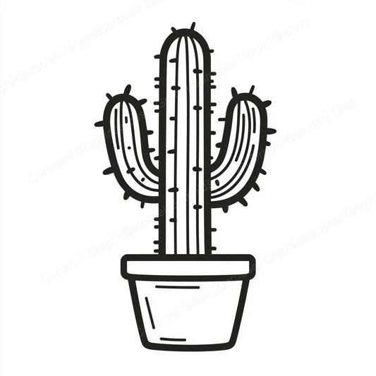 Cactus Vector Graphic preview