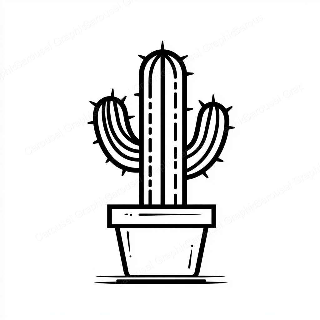 Cactus Vector Graphic preview