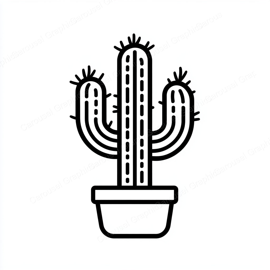 Cactus Vector Graphic preview