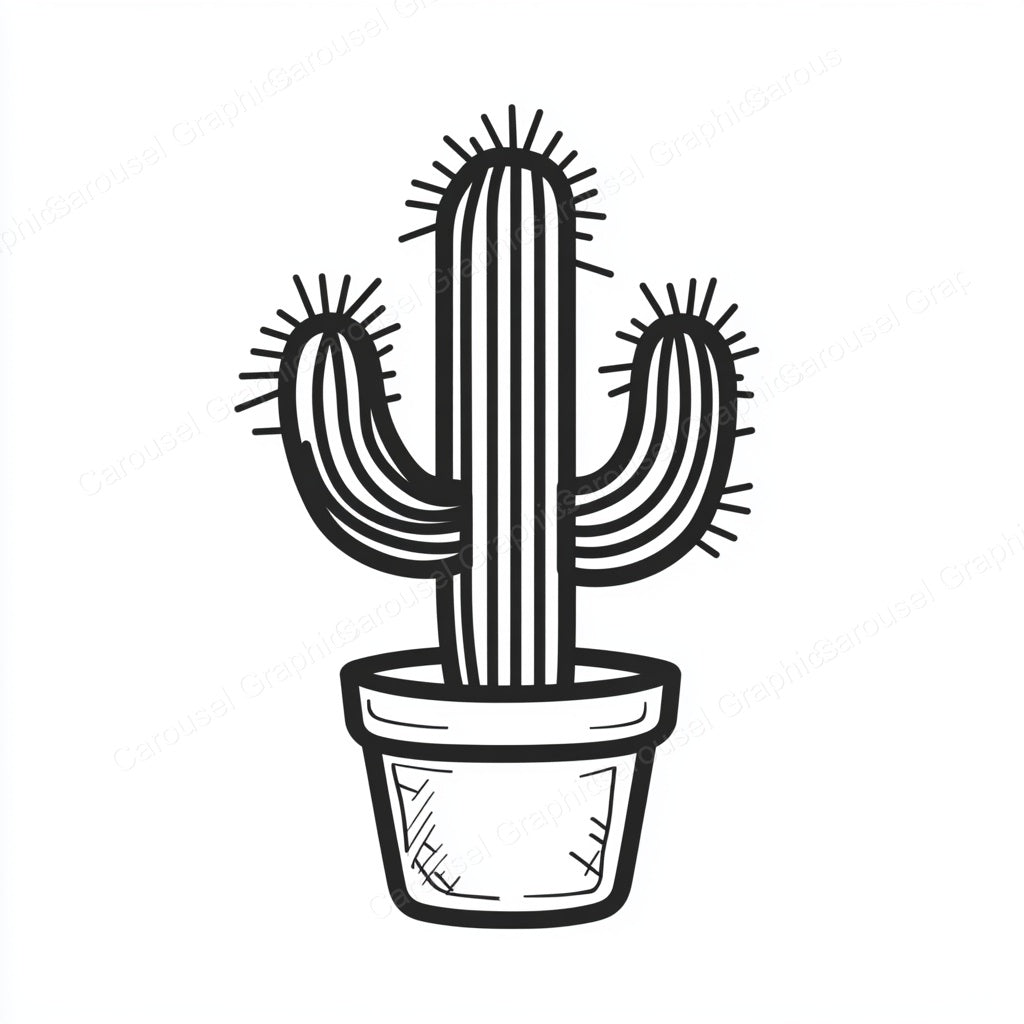 Cactus Vector Graphic preview