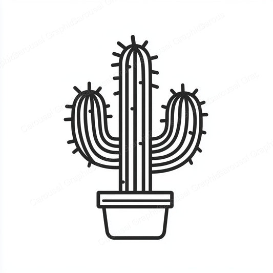 Cactus Vector Graphic preview