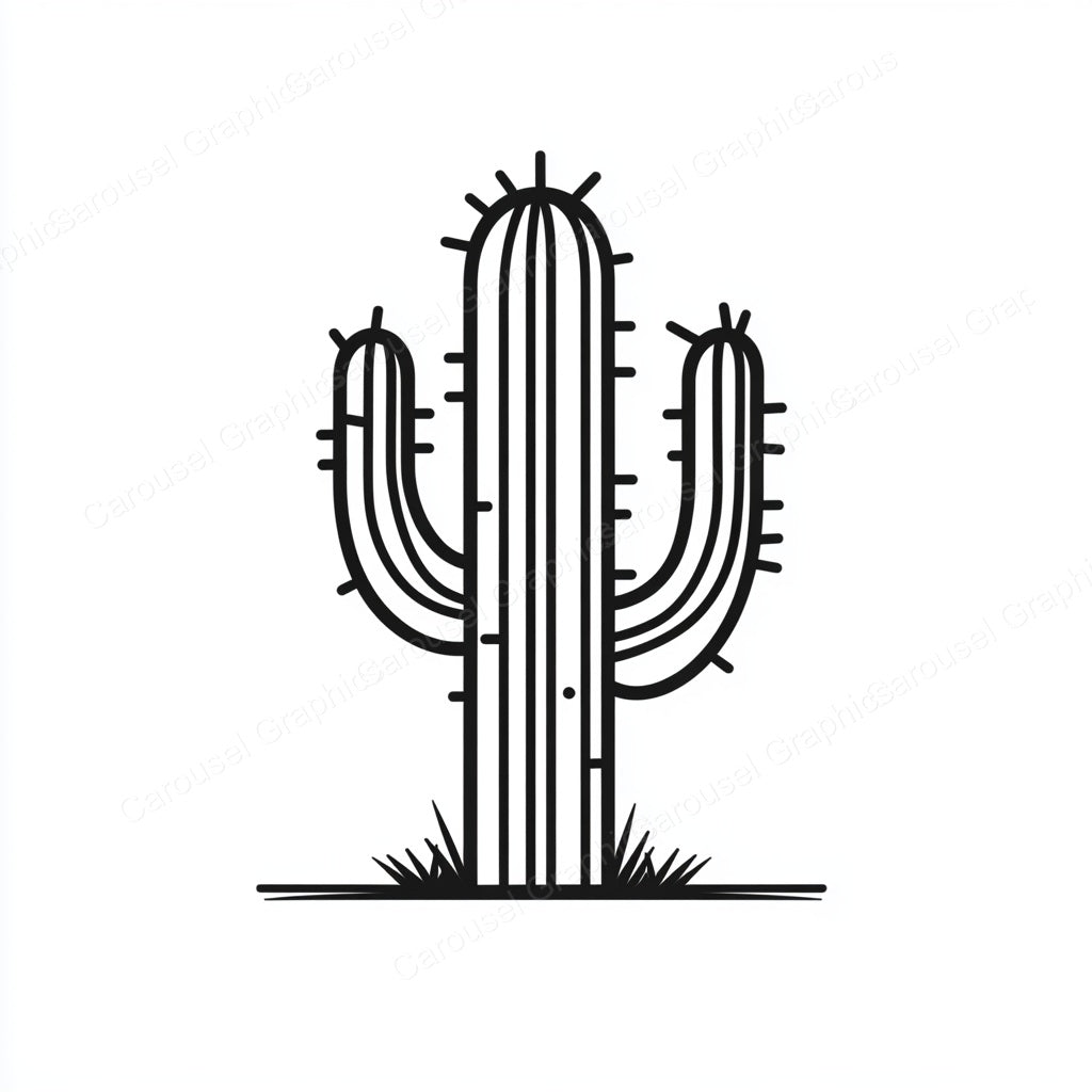 Cactus Vector Graphic preview