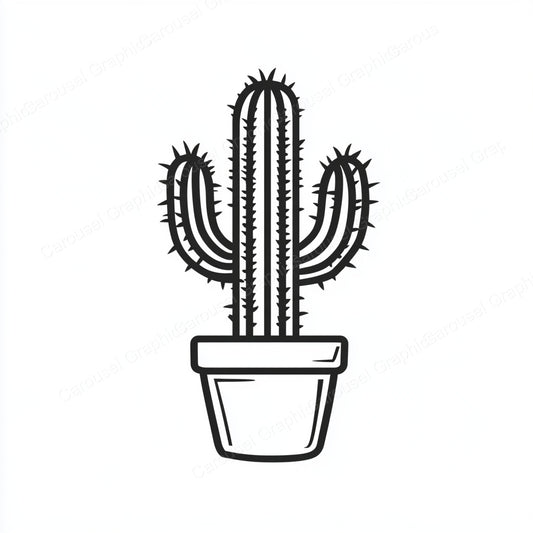 Cactus Vector Graphic preview