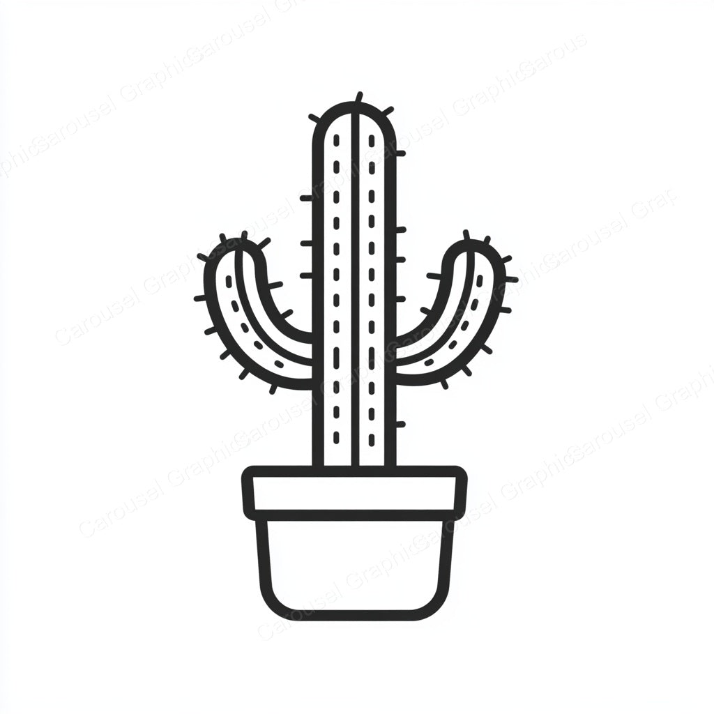 Cactus Vector Graphic preview