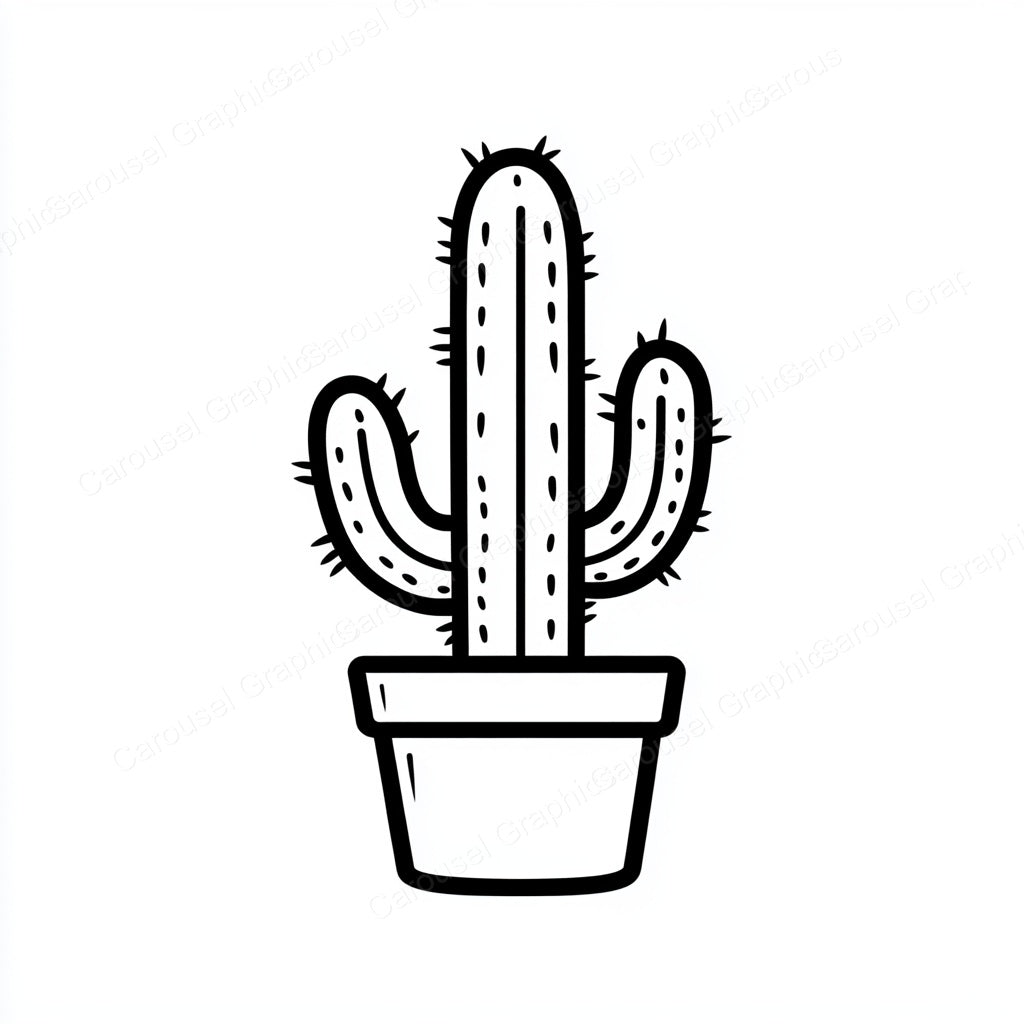 Cactus Vector Graphic preview