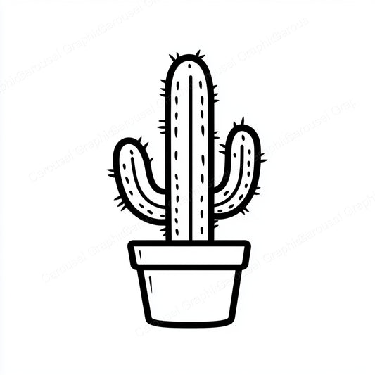 Cactus Vector Graphic preview