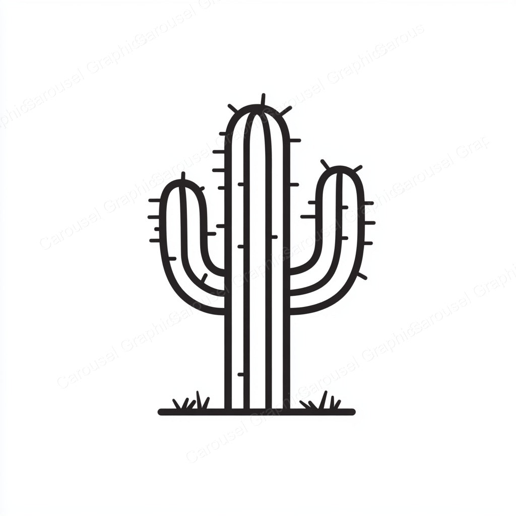 Cactus Vector Graphic preview