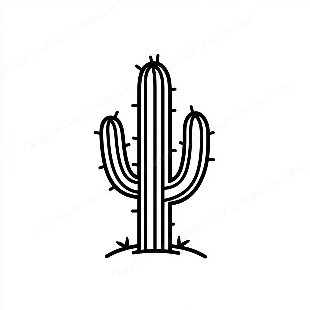 Cactus Vector Graphic preview
