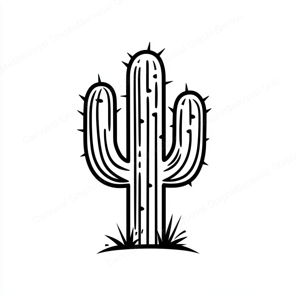 Cactus Vector Graphic preview
