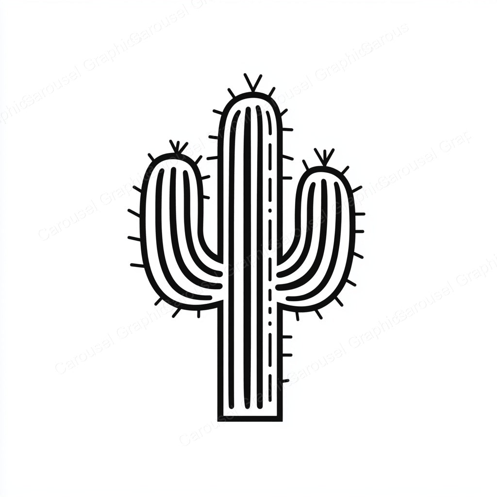 Cactus Vector Graphic preview