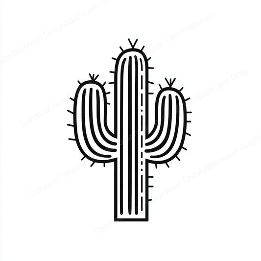 Cactus Vector Graphic preview