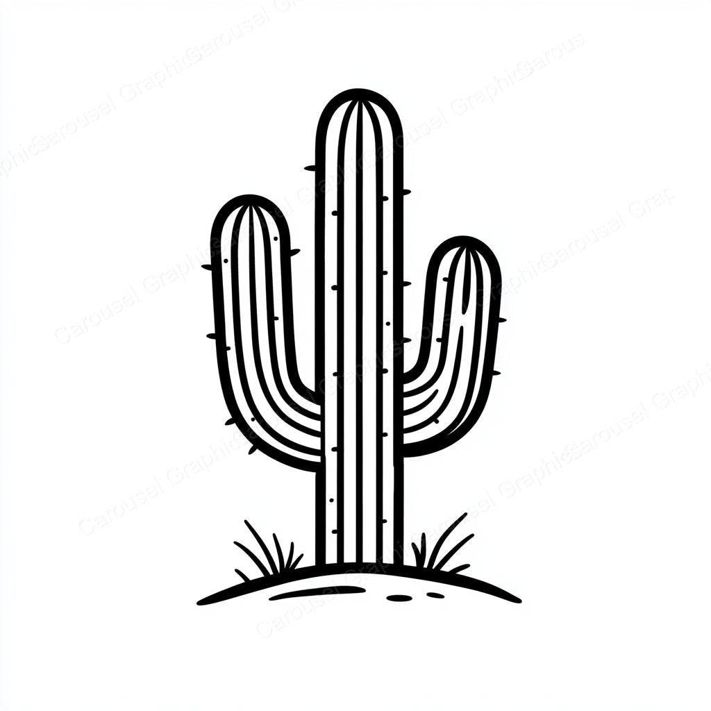 Cactus Vector Graphic preview