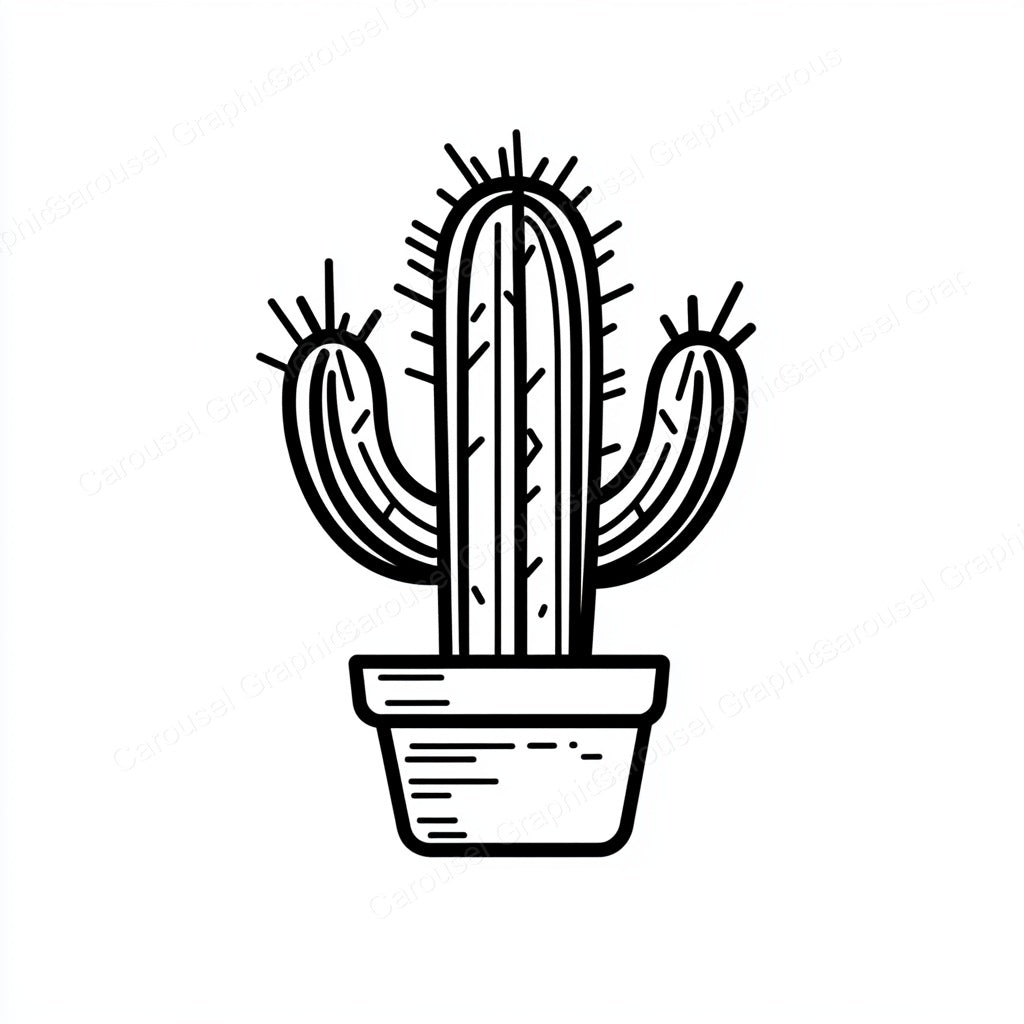 Cactus Vector Graphic preview
