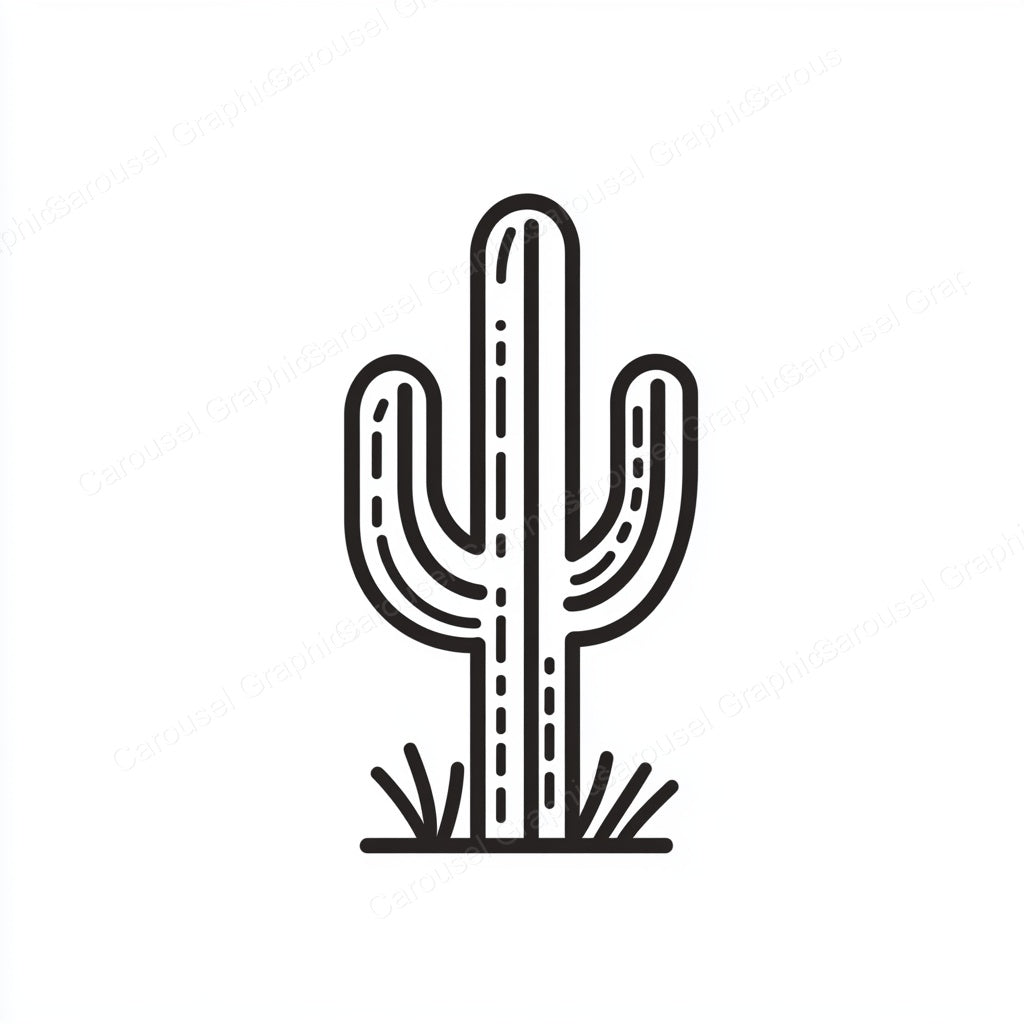 Cactus Vector Graphic preview