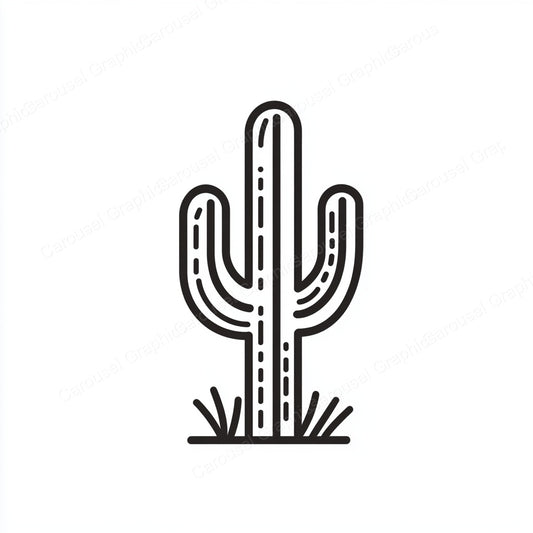 Cactus Vector Graphic preview