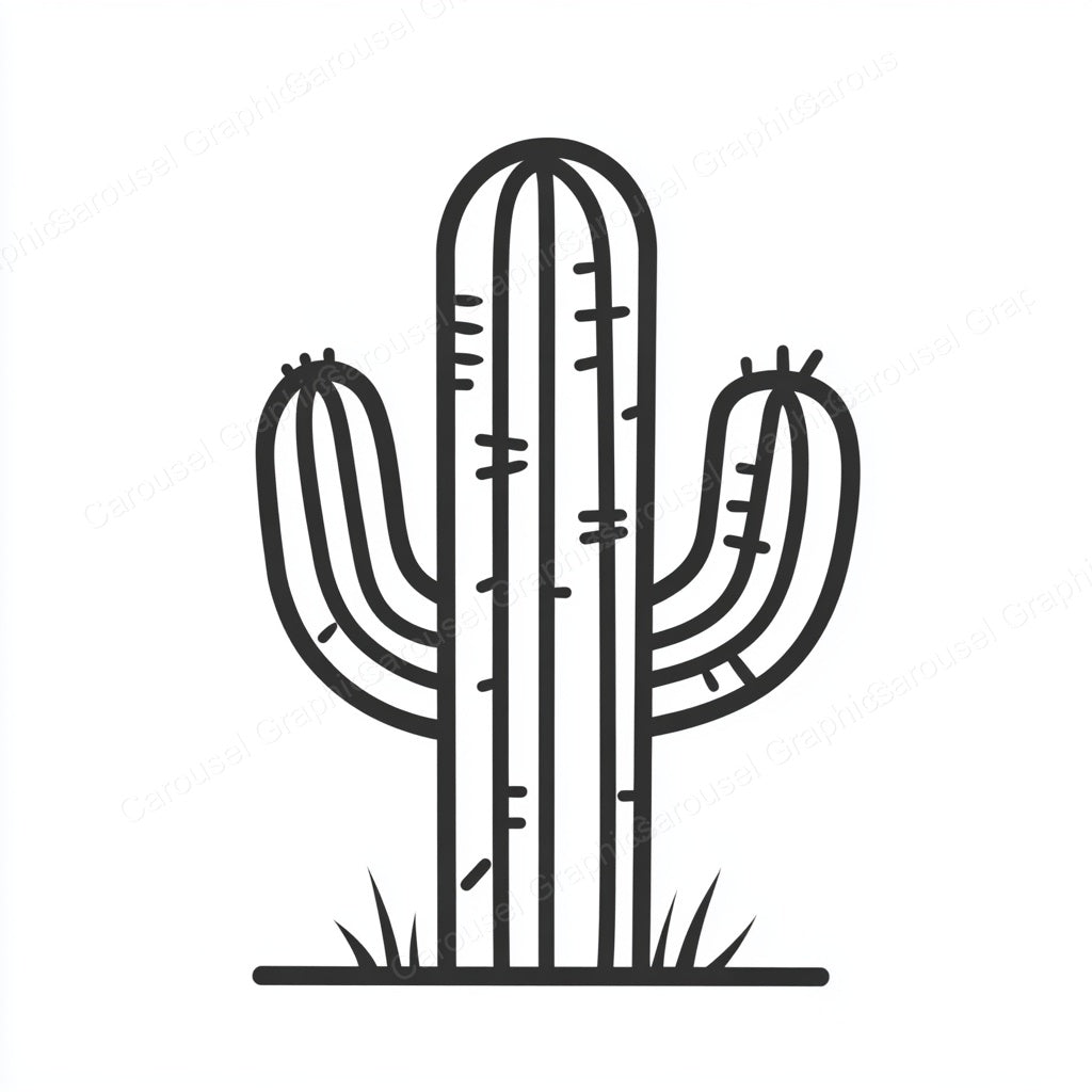 Cactus Vector Graphic preview