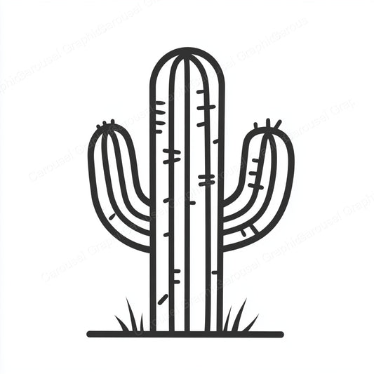 Cactus Vector Graphic preview