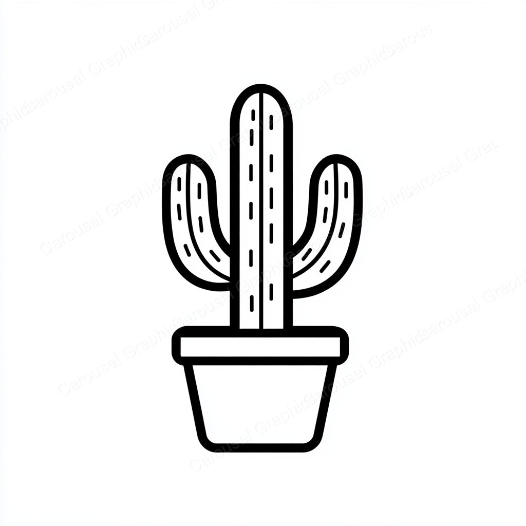 Cactus Vector Graphic preview