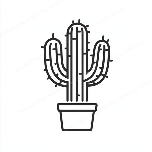 Cactus Vector Graphic preview