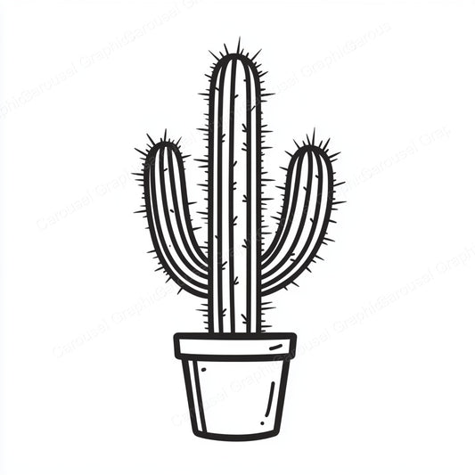 Cactus Vector Graphic preview