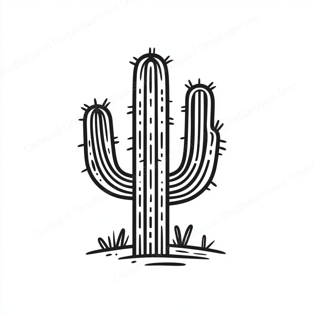 Cactus Vector Graphic preview