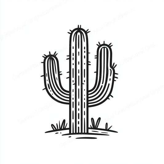 Cactus Vector Graphic preview