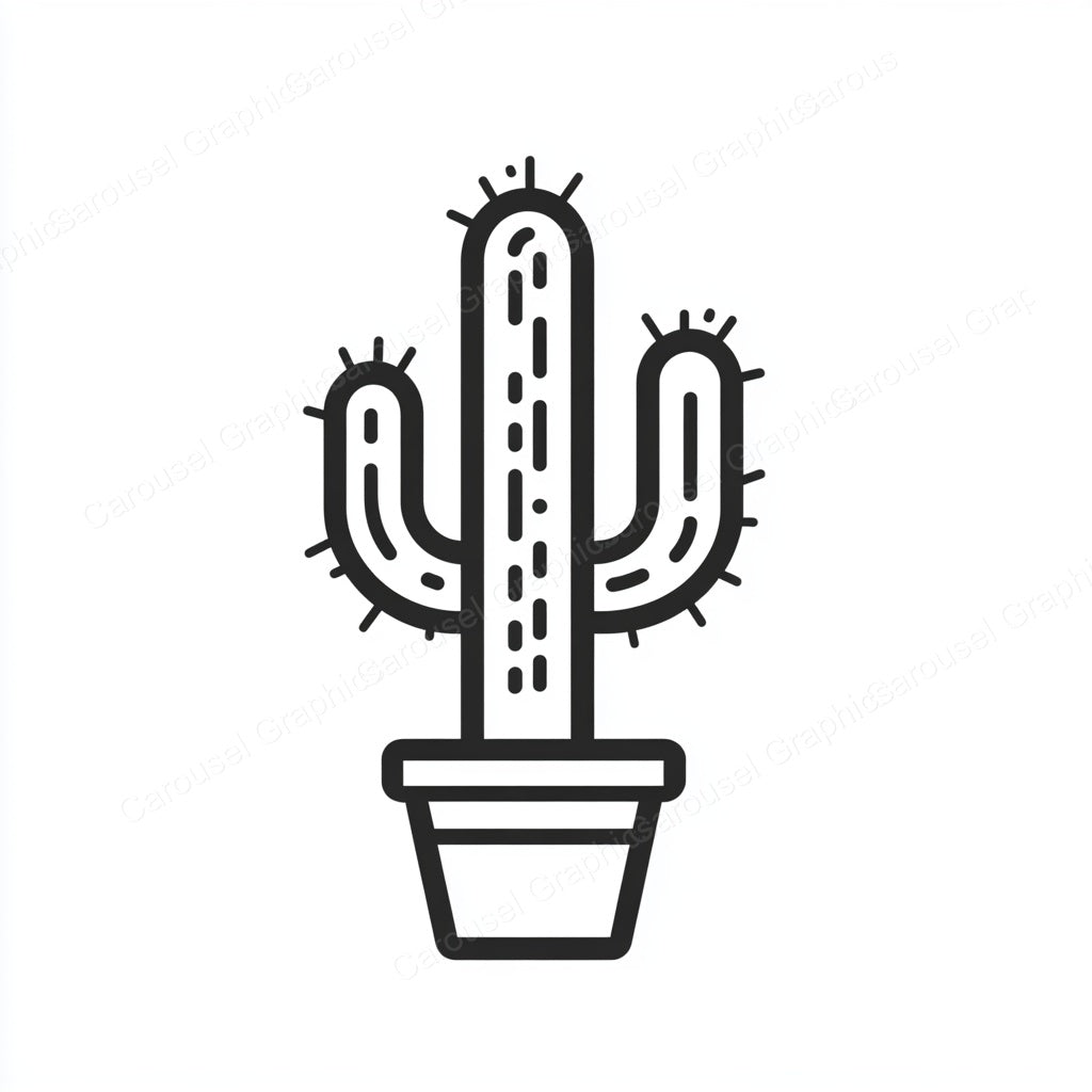Cactus Vector Graphic preview